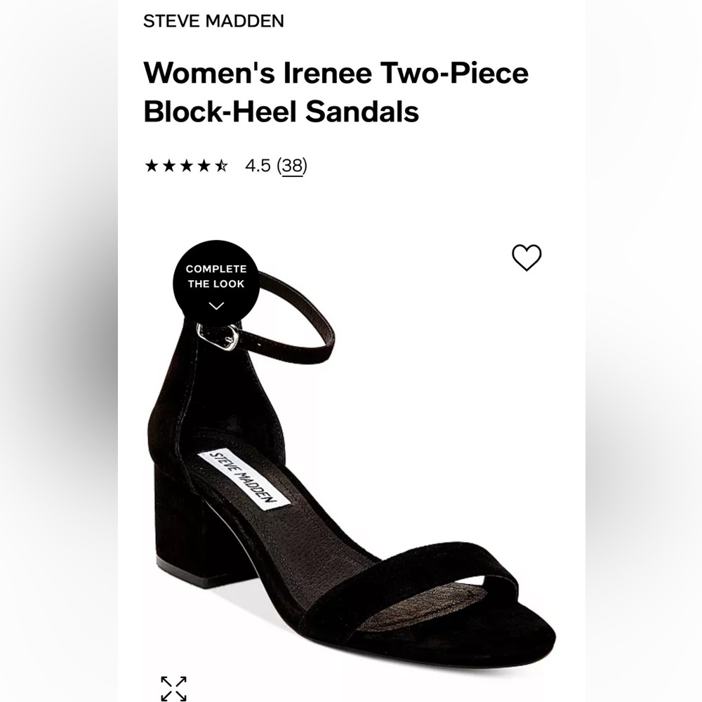 Steve Madden Irenee Block Heel size 8.5